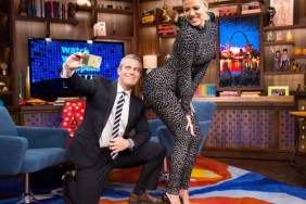 Andy and Khloe belfie on WWHL