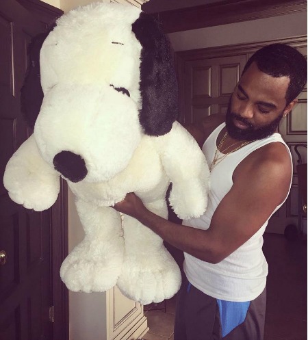 Tood with Snoopy
