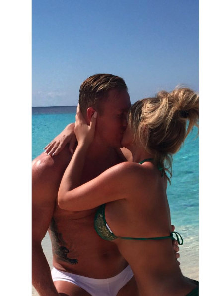 Kim and Kroy make memories in the Cayman Islands