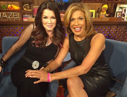 Lisa Vanderpump and Hoda Kotb