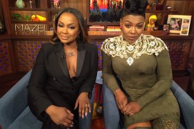 phaedra black suit wwhl