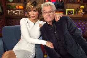 Lisa Rinna and Harry Hamlin on WWHL