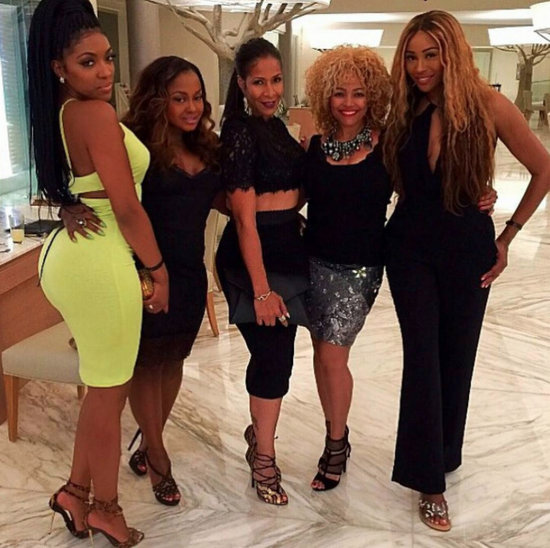 Sheree Whitfield And RHOA cast in Jamaica