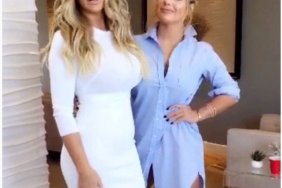 Kim Zolciak in LA For Skincare Line