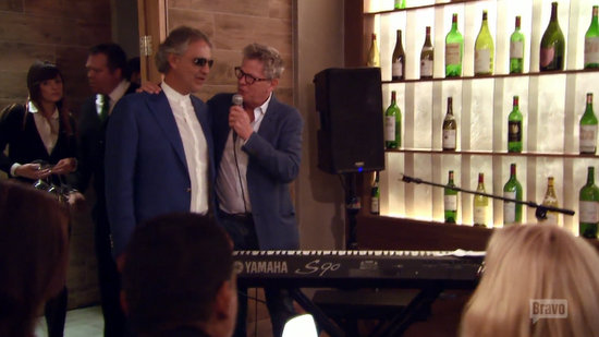 Andrea Bocelli on RHOBH