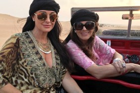 Lisa Vanderpump and Kyle Richards in Dubai