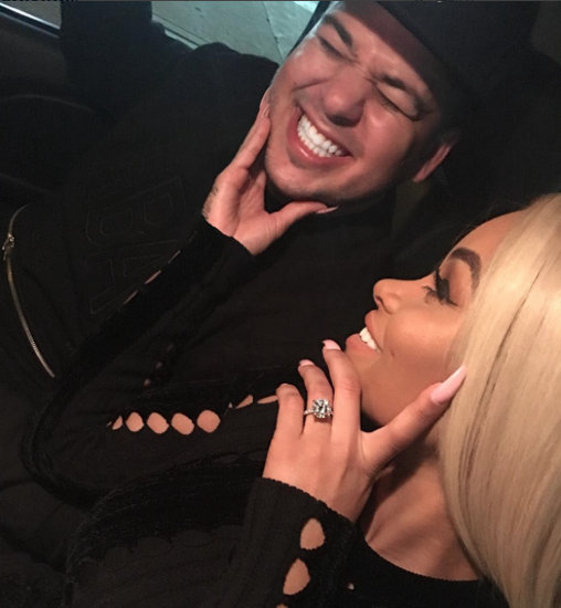 Blac Chyna & Rob Kardashian Engaged