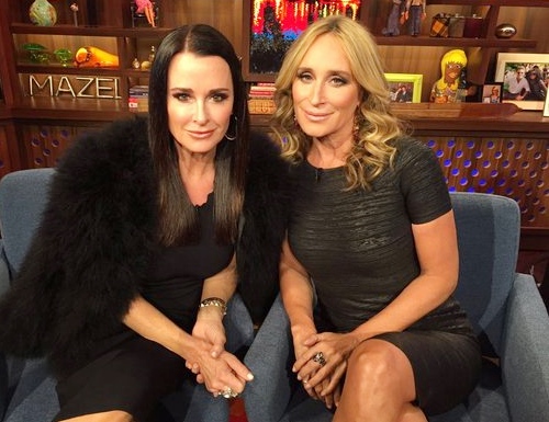 Kyle Richards and Sonja Morgan