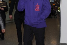 kanye west blue hoodie