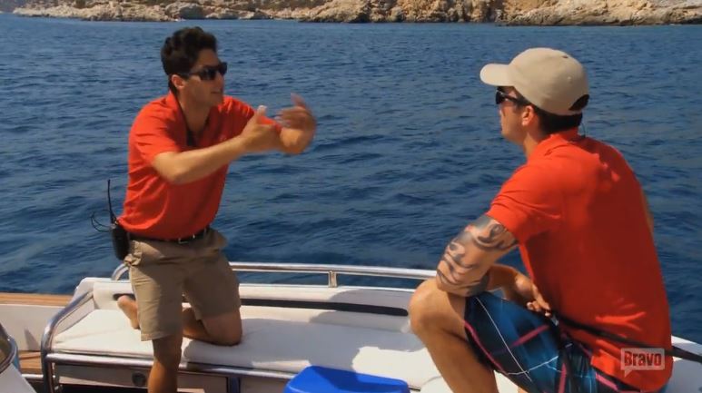 Danny-Zuriekrat-Bobby-Giancola-Arguing-Tender-Below-Deck-Mediterranean