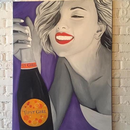 Tipsy-Girl-Mural