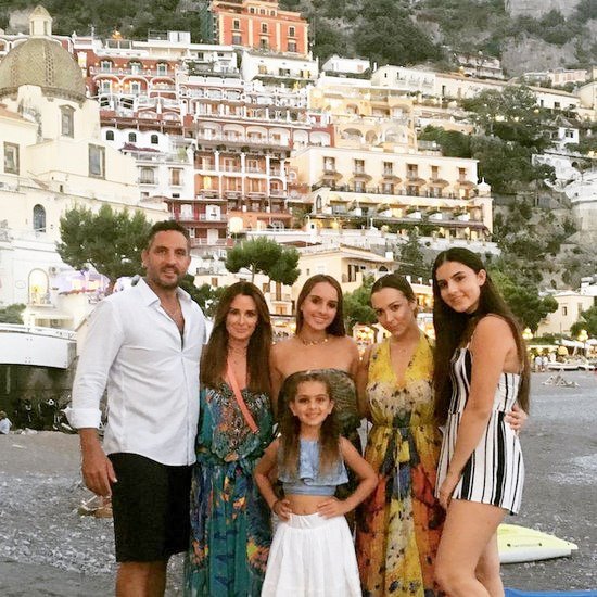 Kyle Richards in Italy