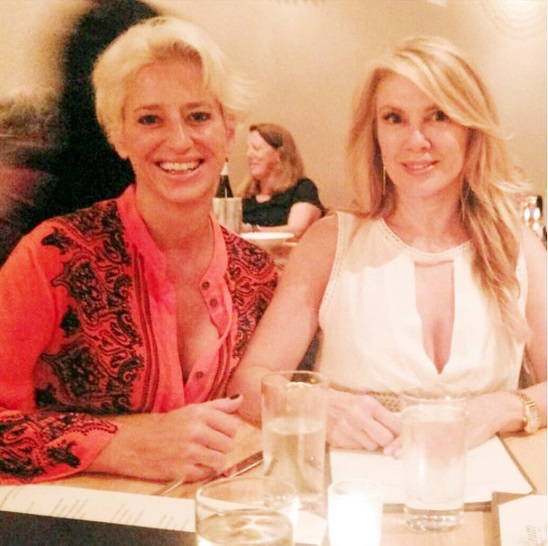 Dorinda Medley and Ramona Singer