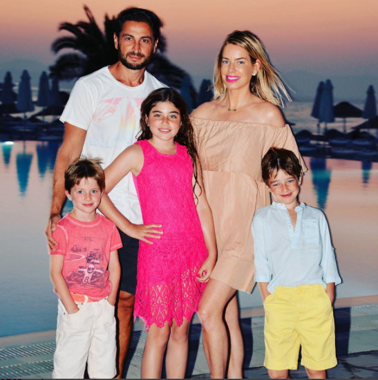 Caroline Stanbury & Family in Greece