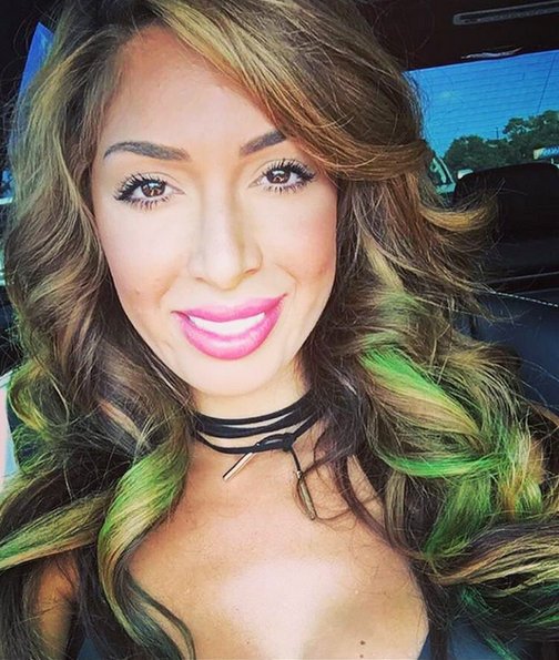 reality TV stars - Farrah Abraham