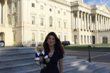 Lisa Vanderpump at Capitol Hill