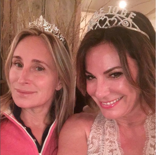 Sonja Morgan and Luann de Lesseps bridal shower