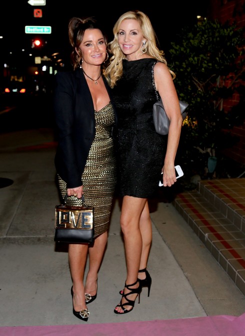 Celebrities attend Kyle Richards' Babe Rose Wine tasting party at Her clothing store in Beverly Hills, California Featuring: Kyle Richards, Camille Grammer Where: Los Angeles, California, United States When: 28 Sep 2016 Credit: Winston Burris/WENN.com