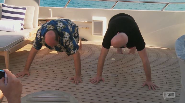 Charter-Guests-Push-Ups-Below-Deck