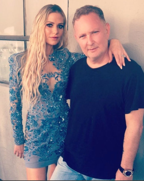 Dorit Kemsley with husband Paul Kemsley