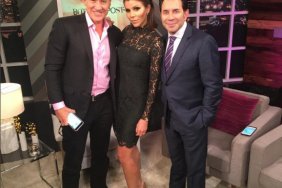 Heather Dubrow with Paul Nassif & Terry Dubrow