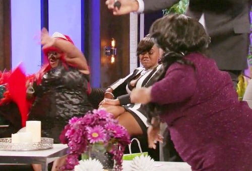 Little Women: Atlanta reunion Minnie throws candle at Juicy