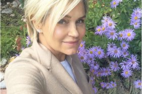 Yolanda Foster Stops To Smell The Roses
