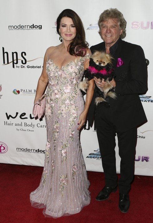 HOLLYWOOD, CA - NOVEMBER 03: Lisa Vanderpump (L) and Ken Todd attend Vanderpump Dogs Foundation Gala at Taglyan Cultural Complex on November 3, 2016 in Hollywood, California. (Photo by Tasia Wells/Getty Images)