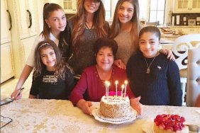 Teresa Giudice with her mom and daughters