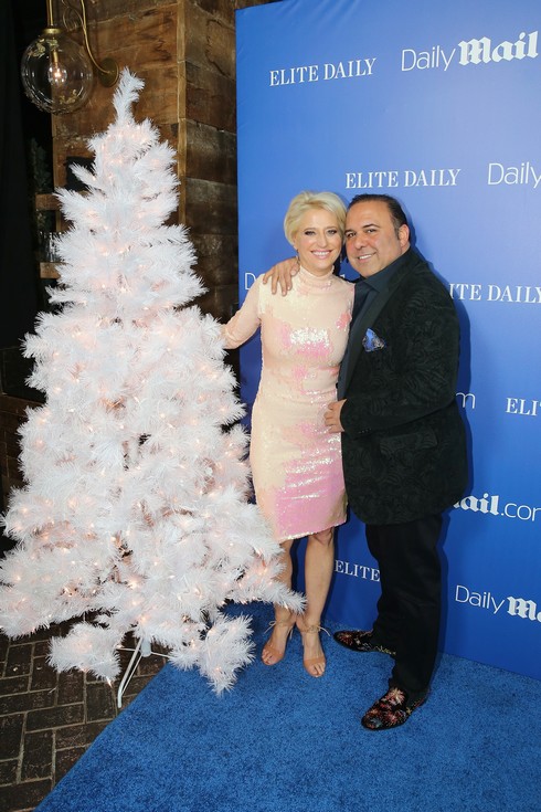 NEW YORK, NY - DECEMBER 07: Dorinda Medley and John Mahdessian attend the DailyMail.com & Elite Daily Holiday Party with Jason Derulo at Vandal on December 7, 2016 in New York City. (Photo by Rob Kim/Getty Images for Daily Mail)