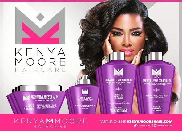 Kenya Moore Hair Care Line Set To Hit Retail Stores Next Year - Reality Tea