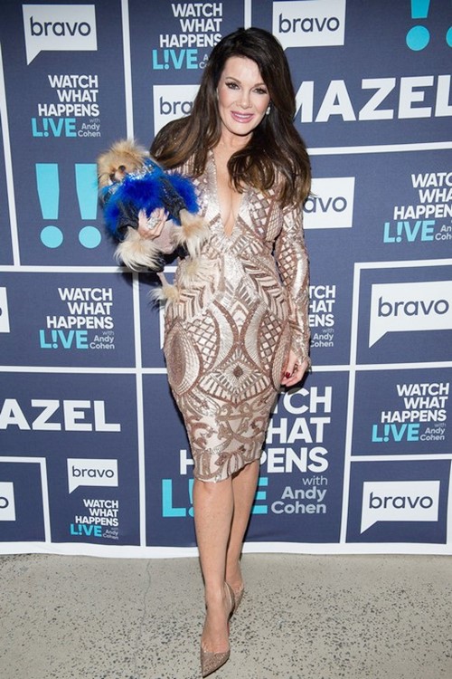 WATCH WHAT HAPPENS LIVE WITH ANDY COHEN -- Episode 14035 -- Pictured: Lisa Vanderpump -- (Photo by: Charles Sykes/Bravo)