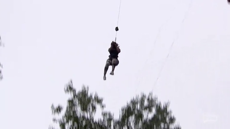 Porsha in free fall