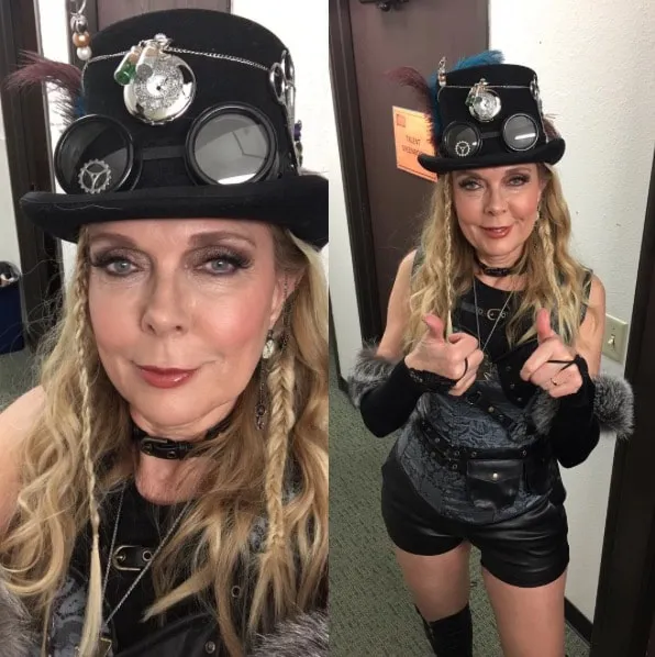 Debra Danielsen as her rap alterego "Debz OG"