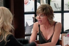 Lisa Rinna in NYC with Camille