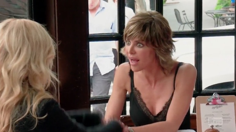 Lisa Rinna in NYC with Camille