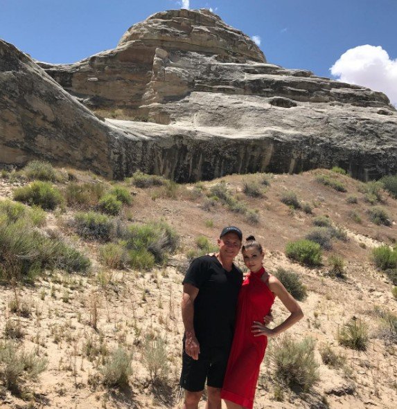 heather dubrow red dress