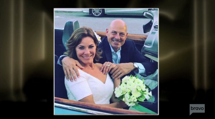 Luann-delesseps-tom-dagostino-wedding-photo-car-rhony