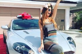 Lydia McLaughlin gets a car for her birthday