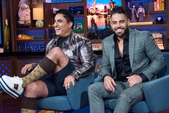 Reza Farahan and Mike Shouhed