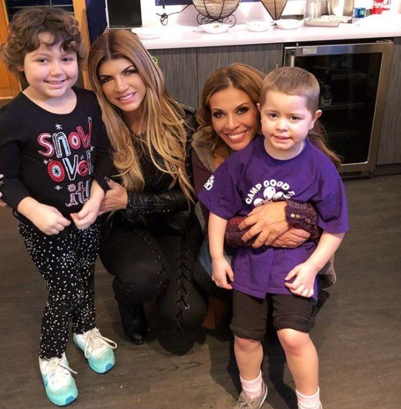 Teresa Giudice & Dolores Catania Attend Charity Events For Families Affected By Cancer- Photos