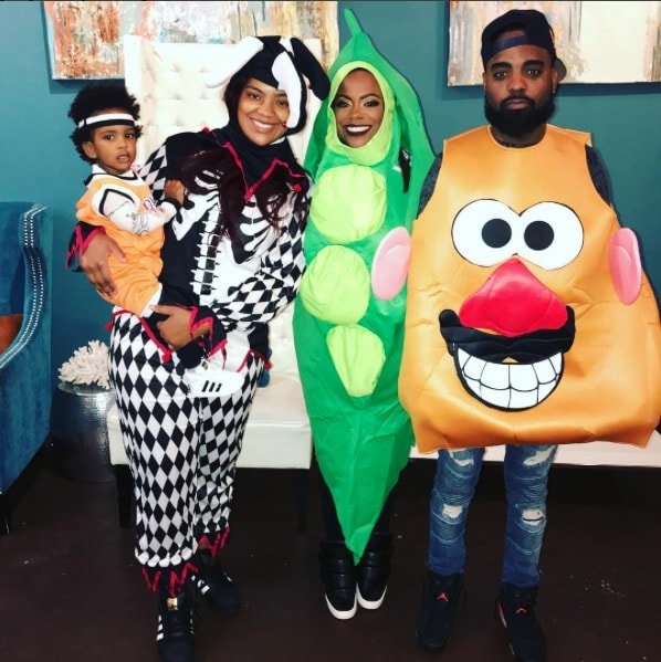 Kandi Burruss & Todd Tucker Halloween 2017