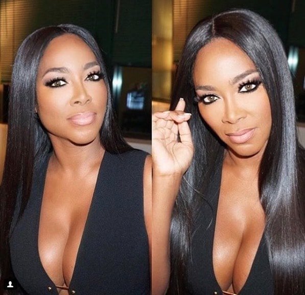 Kenya Moore Calls Out Kim Zolciak & Kim Implies Kenya “Lost Her Peach”; Chrissy Teigen Weighs In On Drama