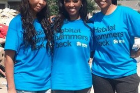 Kenya Moore & Cynthia Bailey Habitat For Humanity