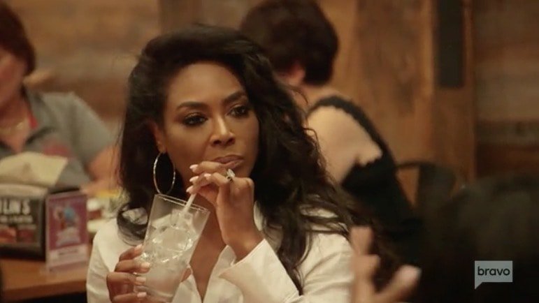 Kenya Moore is THIRSTY