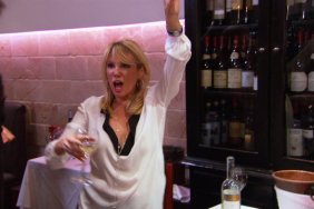 Ramona Singer with Wine