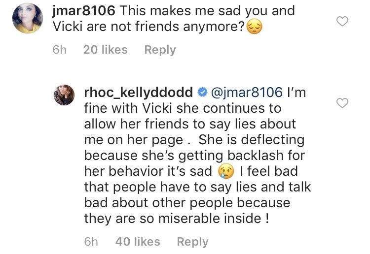 Kelly Dodd Says Vicki Gunvalson Had A Friend Purposely Spread Lies About Her & Tamra Judge