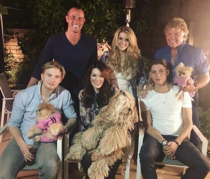 Lisa Vanderpump Celebrates Birthday With Family &amp; Mohamed Hadid ...