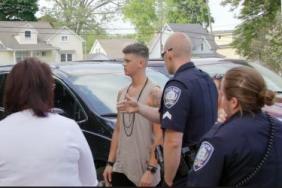 Police at Catelynn's destroyed house