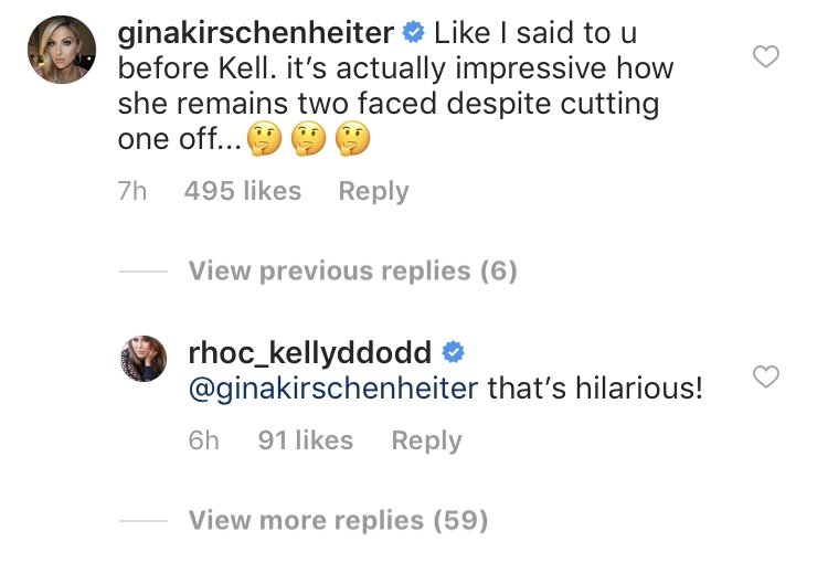 Kelly Dodd Wants To Leave Real Housewives Of Orange County Because Of Vicki Gunvalson Drug Accusations; Gina Kirschenheiter & Emily Simpson Shade Vicki On Instagram
